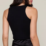 STRICTLY BUSINESS KNIT BUTTON UP SWEATER VEST
