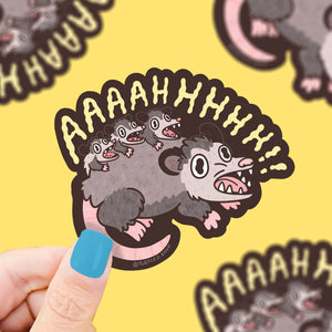 POSSUM STICKER