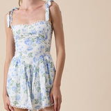 WAY IT GOES FLORAL ROMPER