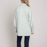 COZY DAYS MINT SHACKET