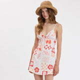 CABO BOUND MARINE LIFE MINI DRESS