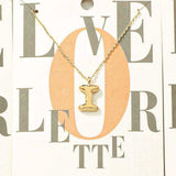 BUBBLE LETTER NECKLACES