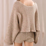 MIX IT UP MULTI COLOR HEAVY KNIT SWEATER