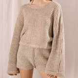 MIX IT UP MULTI COLOR HEAVY KNIT SWEATER