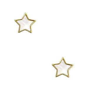 GOLD DIPPED STAR STUD EARRINGS