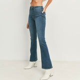 JBD HIGH WAISTED SLIM FLARE JEANS