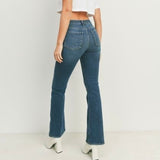 JBD HIGH WAISTED SLIM FLARE JEANS