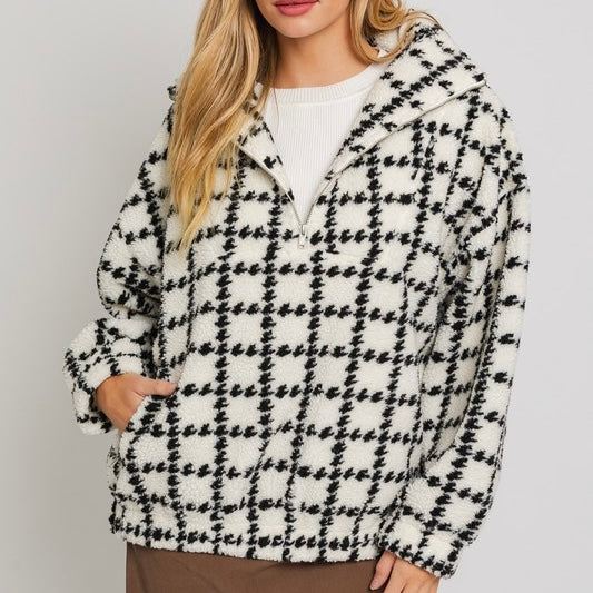 GOING OFF THE GRID SHERPA PULLOVER