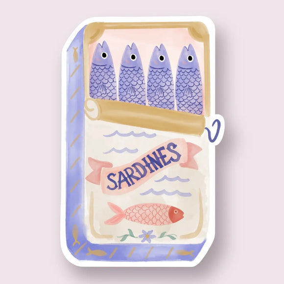 SARDINE CAN STICKER