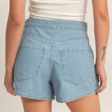 THINK IT OVER DENIM MINI SKORT