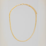 CATHERINA GOLD LAYERED CHAIN NECKLACE