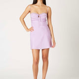 GET TOGETHER LILAC MINI DRESS