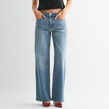 JBD HIGH RISE STRAIGHT DENIM JEANS