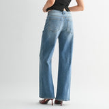JBD HIGH RISE STRAIGHT DENIM JEANS