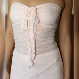 ONE OF THESE DAYS PINK LACE TOP