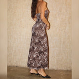BIG CAT ENERGY STRAPLESS MAXI DRESS