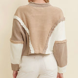 SOMETHING DIFFERENT KNIT SWEATER