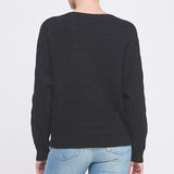 WINTER BLACK KNIT SWEATER