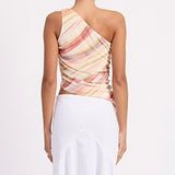 DESERT SANDS ONE SHOULDER TOP