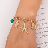 SEA LIFE CHARM BRACELET