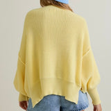 SUPER CASUAL YELLOW PULLOVER TOP