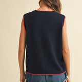 CLAWS OUT LOBSTER SWEATER VEST