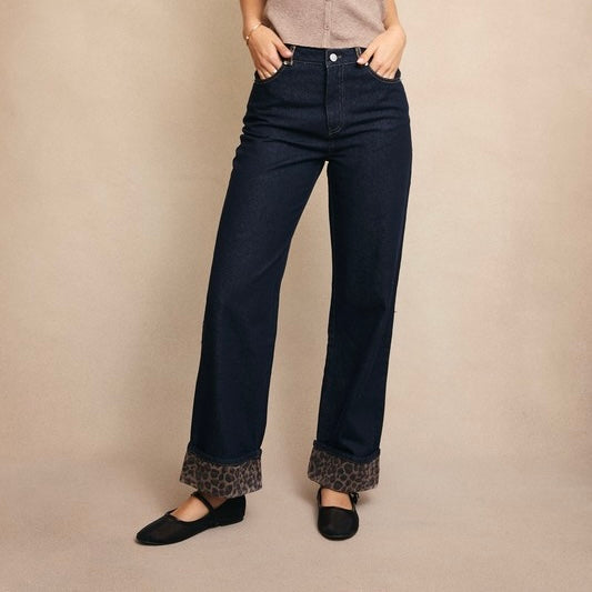 LITTLE BIT WILD CONTRAST PANTS