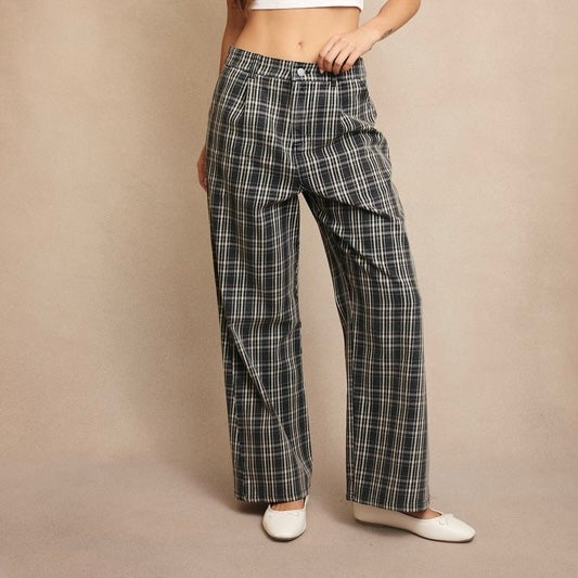 RISKY BUSINESS PLAID PANTS
