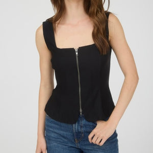 JUST ZIP IT BLACK TOP