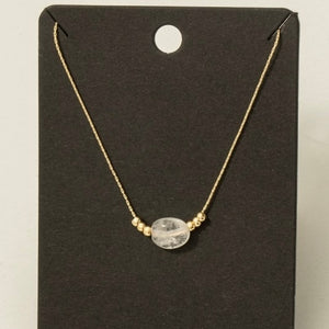 AILANY SEMI PRECIOUS STONE NECKLACE