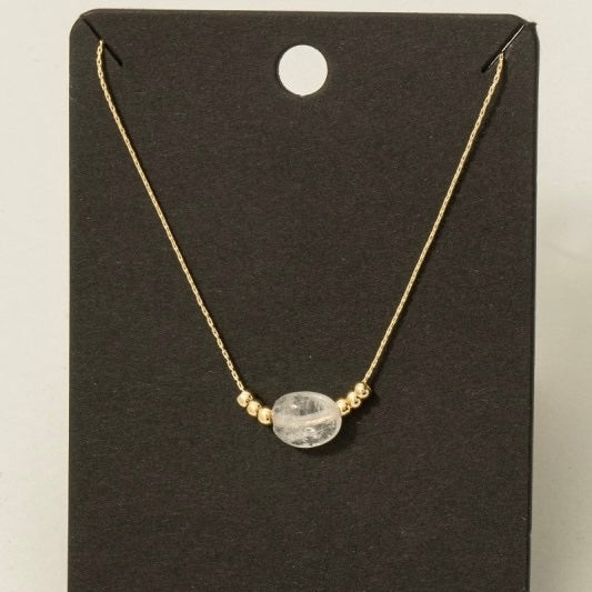 AILANY SEMI PRECIOUS STONE NECKLACE