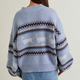 WEENIE DOG CARDIGAN