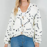BY THE FIRE CHUNKY KNIT CARDIGAN