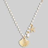 CATHERINE PEARL SEASHELL NECKLACE