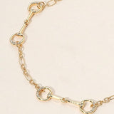PATRICIA GOLD HORSEBIT NECKLACE
