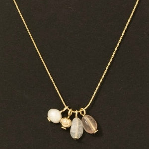JANEENE SEMI PRECIOUS STONE NECKLACE