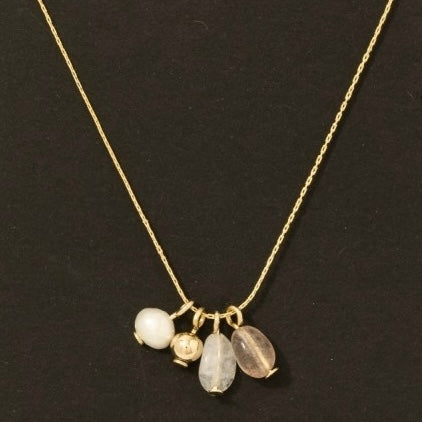JANEENE SEMI PRECIOUS STONE NECKLACE