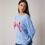LOBSTER N LIQUOR PULLOVER SWEATER