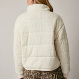 SNOW BUNNY QUILTED PUFFER JACKET