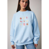 TAKE A DIVE EMBROIDERED SWEATSHIRT