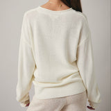 STRIPED LOBSTER KNIT SWEATER