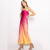 SUNSET BLVD OMBRE MAXI DRESS