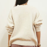 OPEN OCEAN SEASHELL KNIT SWEATER