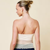 ZEN GARDEN BEADED TUBE TOP