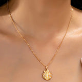 ASA PEARL SEASHELL NECKLACE