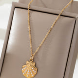 ASA PEARL SEASHELL NECKLACE