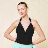 SHOW STOPPER BLACK GOLD DECAL TANK TOP