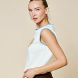 SUNS OUT COASTAL SWEATER VEST