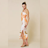 CREAMSICLE MIDI DRESS