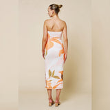 CREAMSICLE MIDI DRESS